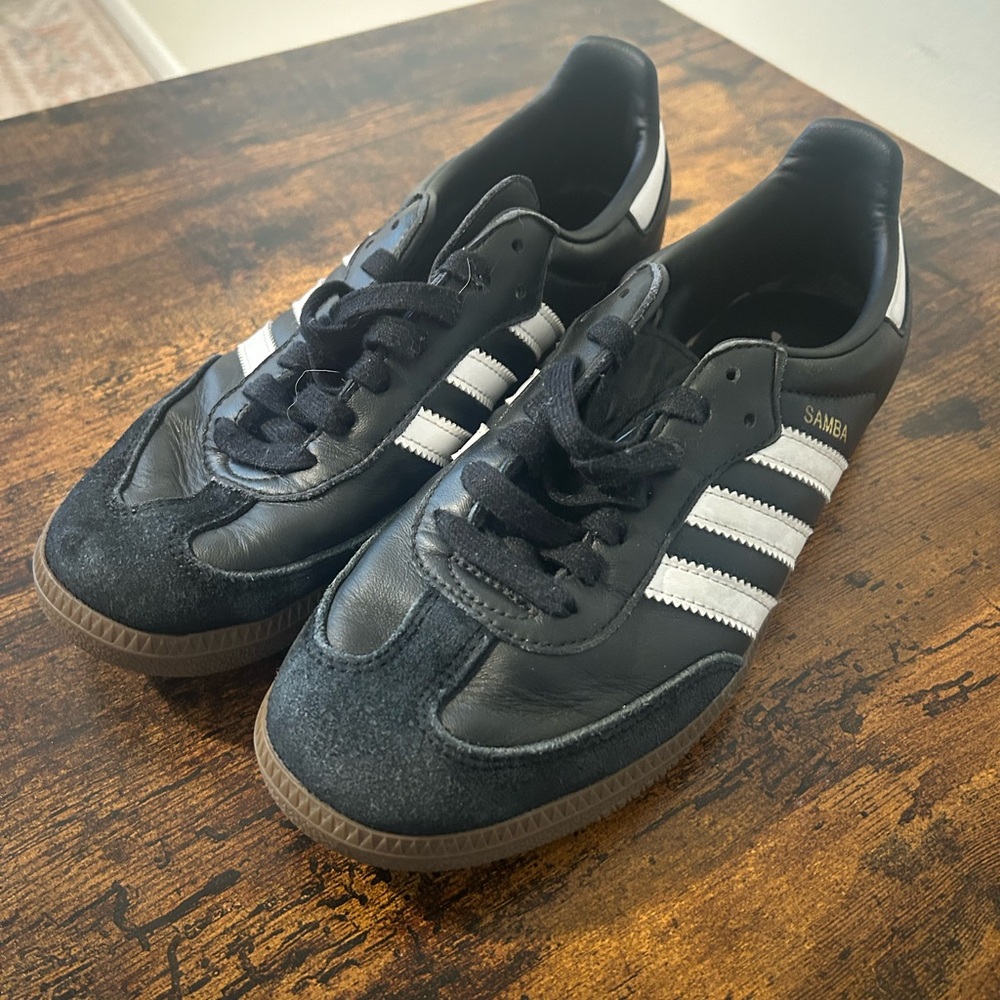 Adidas Samba Black and White Sneakers